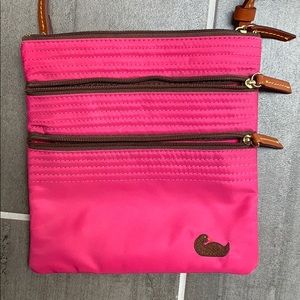 Dooney & Bourke hot pink crossbody purse